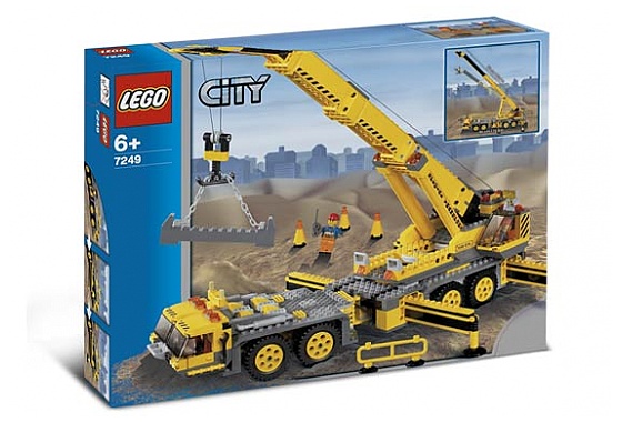 lego city xxl mobile crane (7249)