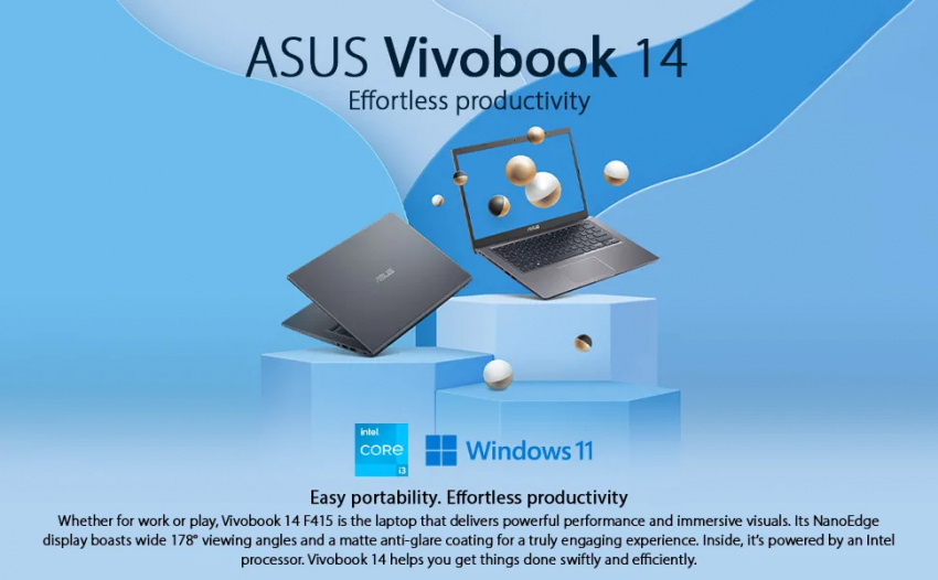 ASUS VivoBook 14 F415 Laptop
