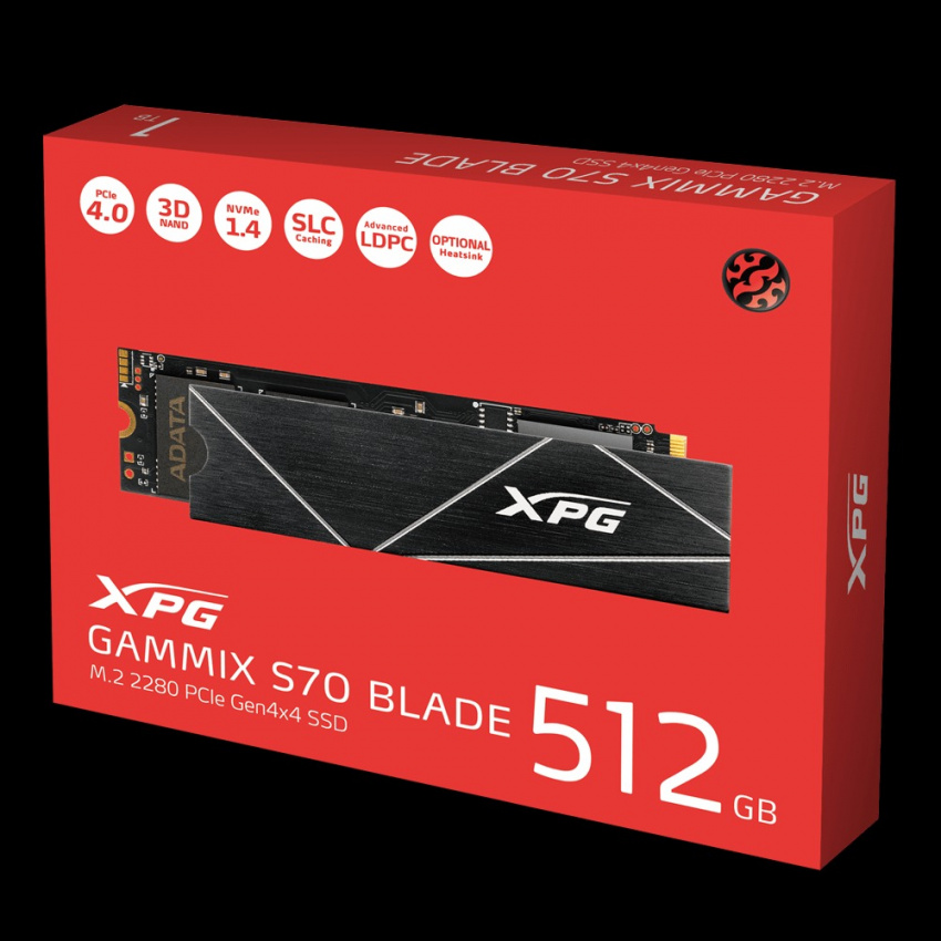 Price網購- ADATA XPG GAMMIX S70 Blade PCIe Gen4x4 M.2 2280 SSD 2TB
