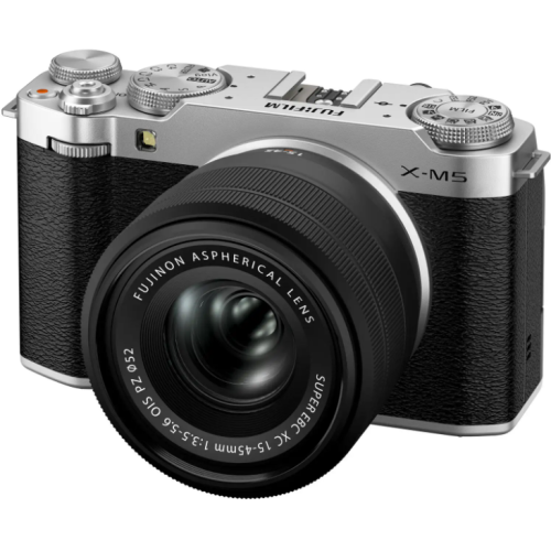 [CODE後價$7,250起] Fujifilm X-M5 連 XC 15-45mm F3.5-5.6 OIS PZ 無反相機 鏡頭套裝 - 原裝行貨【冬日購物節】