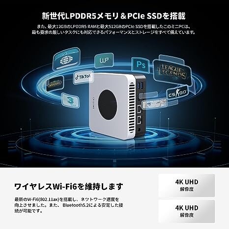Price網購- Chuwi 馳為LarkBox X 2023 Mini-PC 飛書盒子X 2023 英特爾
