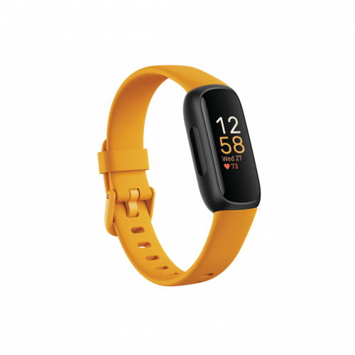 Fitbit Inspire 3 健康和健身智慧手環 [FB424BKYW-FRCJK][日出黃]