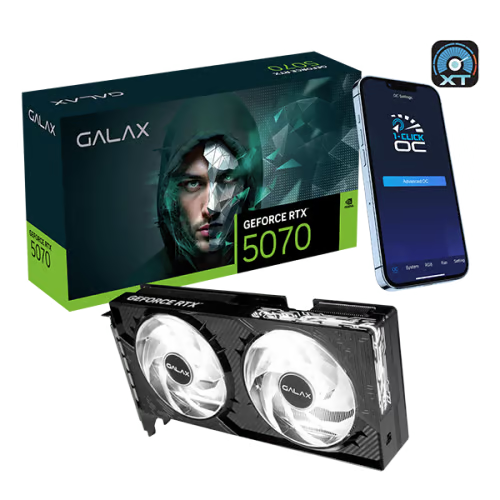 [優惠碼再減$100] GALAX RTX5070 1-CLICK OC 12GB 顯示卡【Back To School 大作戰】