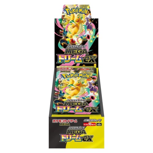 [CODE後價$1014|香港現貨] Pokémon Card TCG Booster Box (日版) - MEGA Dream ex 超級夢想ex (M2A) - 10 Packs