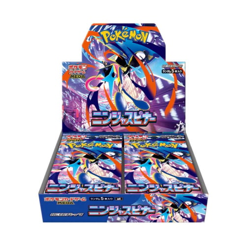 [香港現貨] Pokémon Card TCG Booster Box (日版) - Ninja Spinner 忍者飛旋 (M4) - 30 Packs【母親節x父親節】