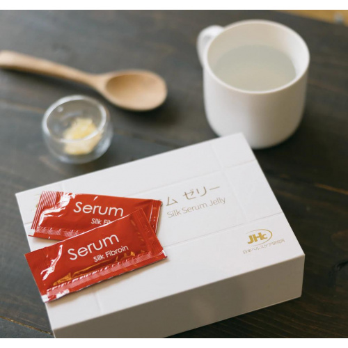 日本 JHc 健康研究所 - 蠶絲蛋白果凍 (30/60包裝) Dr. Serum & JHc Serum Silk Jelly