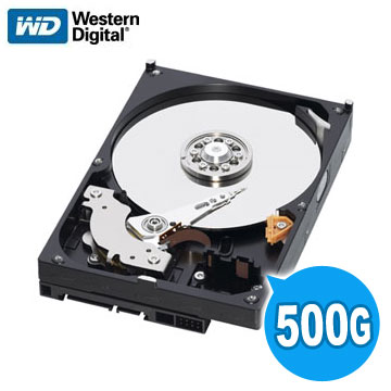 Western Digital 3.5-inch 7200rpm SATA3 Hard Disk 500GB (WD5000AAKX
