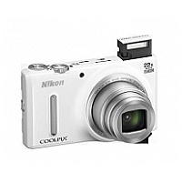 ジャンク品 Nikon COOLPIX S9600 ホワイト 22倍ズーム ジャンク品 Nikon COOLPIX S9600 ホワイト 22倍ズーム