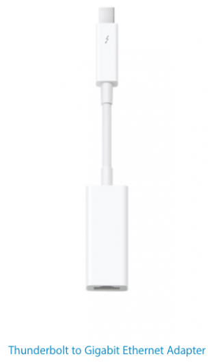 Apple Thunderbolt to Gigabit Ethernet Adapter MD463ZM/A 價錢、規格