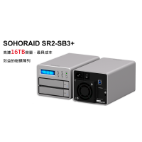 Stardom Sohoraid SR2系列Dual Bay 2.5/3.5吋HDD/SSD 外置硬碟盒SR2