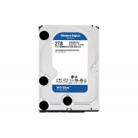 新近 WD20EARZ 2TB HDD 2025年製造 使用時間1510時間 Western Digital Blue PC Desktop 3.5-inch 5400rpm SATA3 Internal