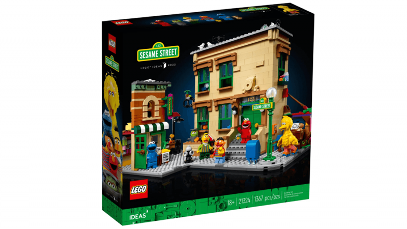 LEGO Ideas 123 Sesame Street 芝麻街21324 價錢、規格及用家意見