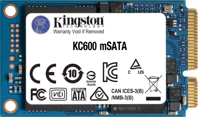Nerve bytte rundt Sygdom Kingston KC600 SATA3 mSATA SSD 256GB (SKC600MS/256G) 價錢、規格及用家意見-  香港格價網Price.com.hk
