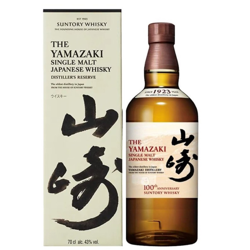 Suntory 三得利The Yamazaki Single Malt Whisky 山崎NAS 100週年紀念 